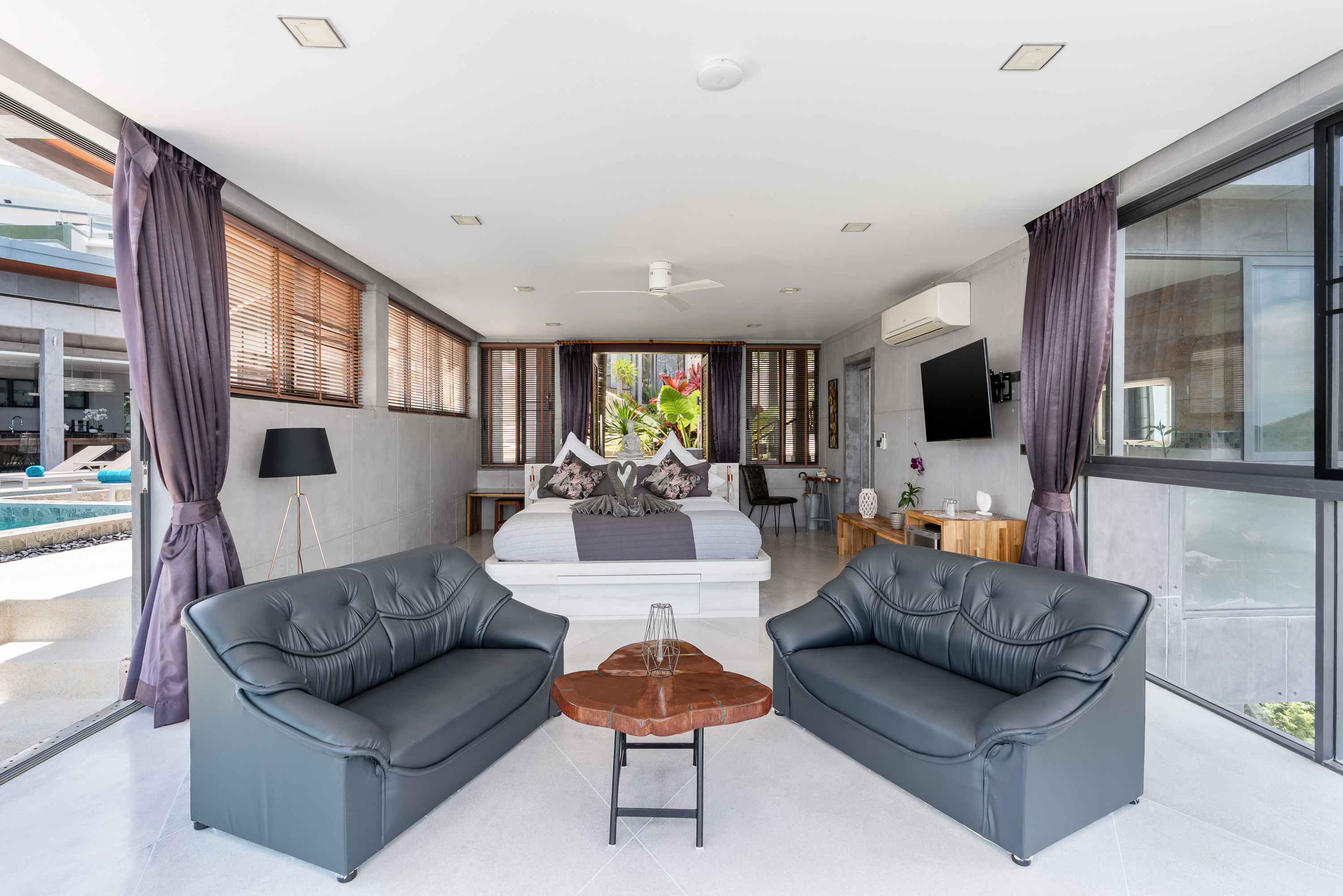 Open-plan living room